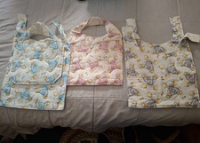 Baby Bibs, Handcrafted Decorative 5-pack