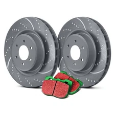 For BMW 750Li 09-18 EBC Stage 10 Super Sport Dimpled & Slotted Rear Brake Kit