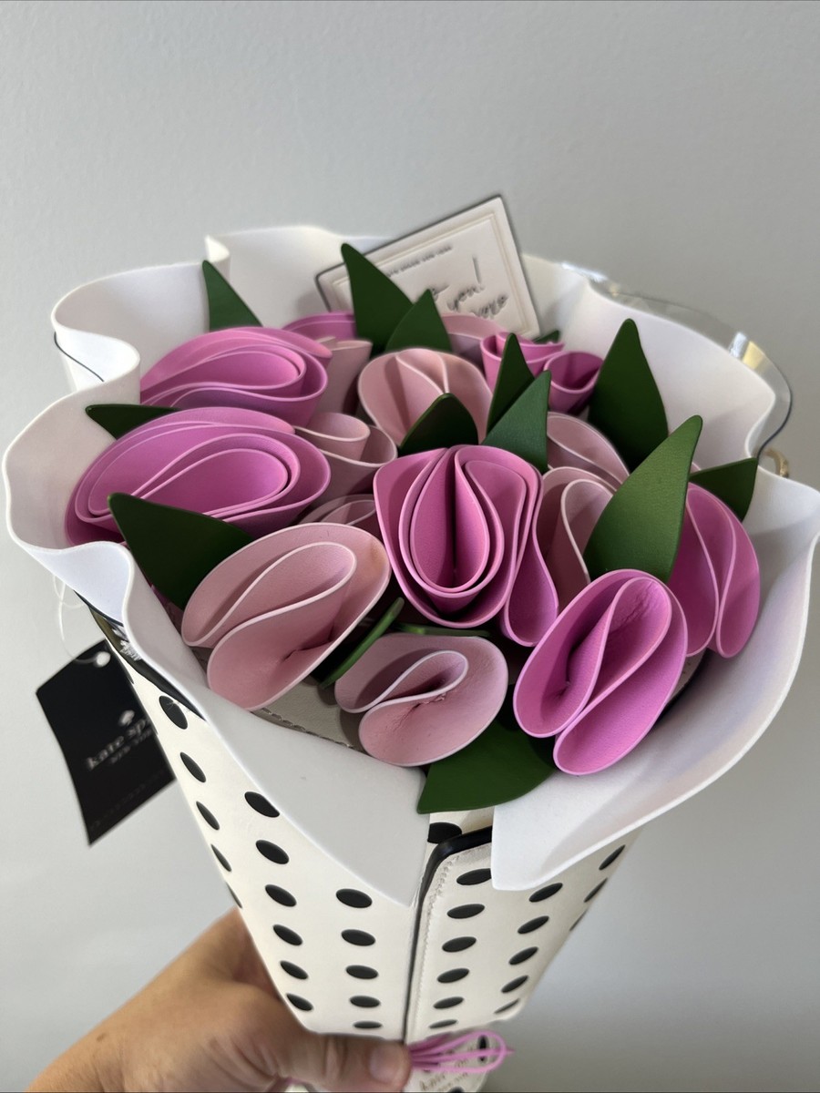 NWT Kate Spade Flora 3D Bouquet Leather Crossbody Multi | eBay