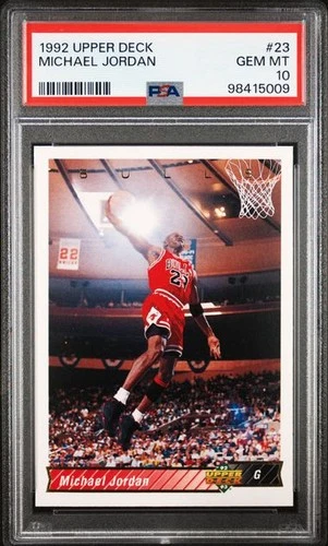 MICHAEL JORDAN 1992 Upper Deck PSA 10 #23