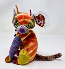 Ty Beanie Baby Kaleidoscope Kitty Cat MWMT Soft Plush Kitten