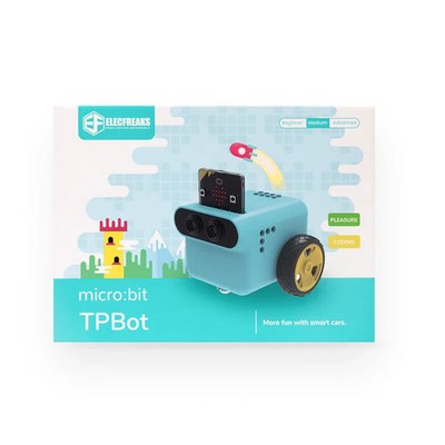 ELECFREAKS micro:bit TPBot Car Kit, LEGO Compatible, Programmable Car for STEM