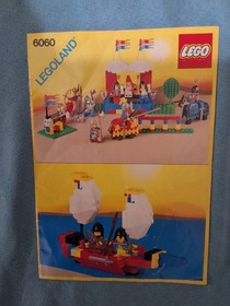 1989 LEGO 6060 CASTLE KNIGHTS CHALLENGE COMPLETE WITH MANUAL