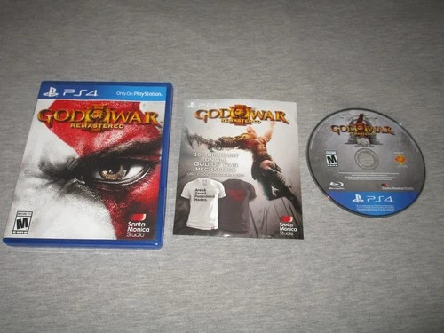 GOD OF WAR III-REMASTERED-PLAYSTATION  PS4 GAME