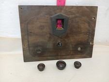 Antique Sonora B-31 Radio Face Panel Escutcheon Knobs Parts 1920s