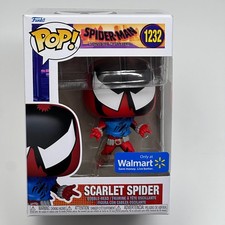 Funko Pop SCARLET SPIDER Walmart EXCLUSIVE SPIDER-MAN 1232 Marvel HIGH GRADE
