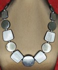 Costume Jewellery Silver/Grey Necklace