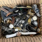 Watch Lot Men Women Vintage Modern Timex Pulsar Casio Fossil 18.2LBS PARTS