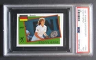 PANINI Supersport 87 1987 UK #198 STEFFI GRAF Rookie Card RC Tennis PSA 7 NM