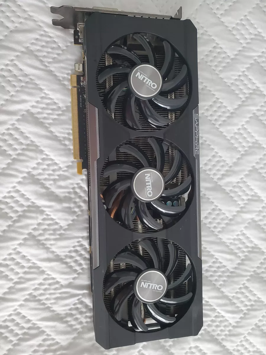 Sapphire Nitro AMD Radeon R9 390X 8GB GDDR5 GPU With Back Plate