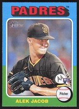 2024 Topps Heritage #184 Alek Jacob