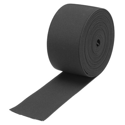 Elastic Bands for Sewing 2''5cm 5 Yard Black Knit Elastic Spool High Elasticit...
