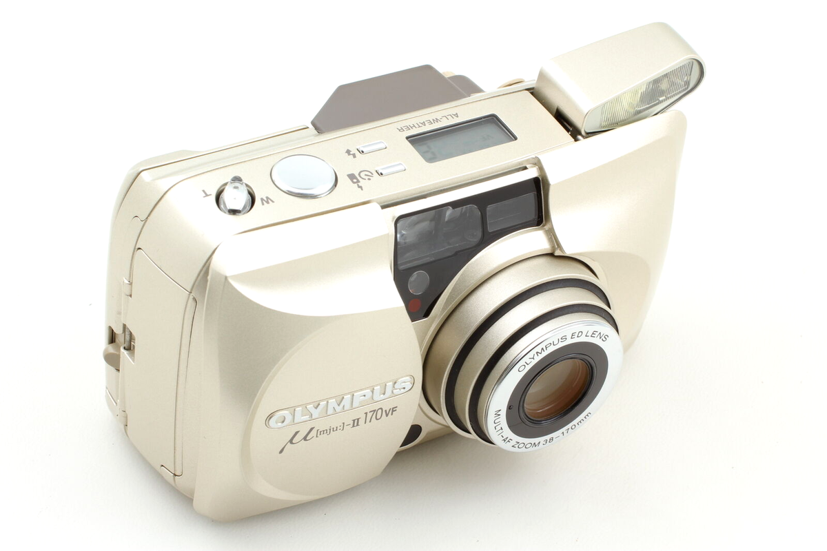MINT〗 Olympus mju μⅱ ll 170 VF Point & Shoot 35mm Film MINT〗 Olympus mju μⅱ ll 170 VF Point & Shoot 35mm Film