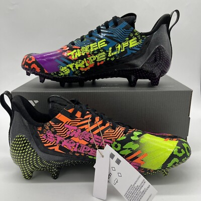 Adidas Adizero 12.0 Mismatch Football Cleats MultiColor 