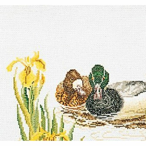 Cross-stitch kit thea gouverneur 2065 Ducks - Picture 2 of 10