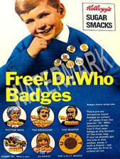Sugar Smacks Vintage Cereal Box Dr Who High Quality Metal Fridge Magnet 3x4 7627
