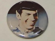 Leonard Nimoy Dr. Spock Star Trek Vintage Pinback Button