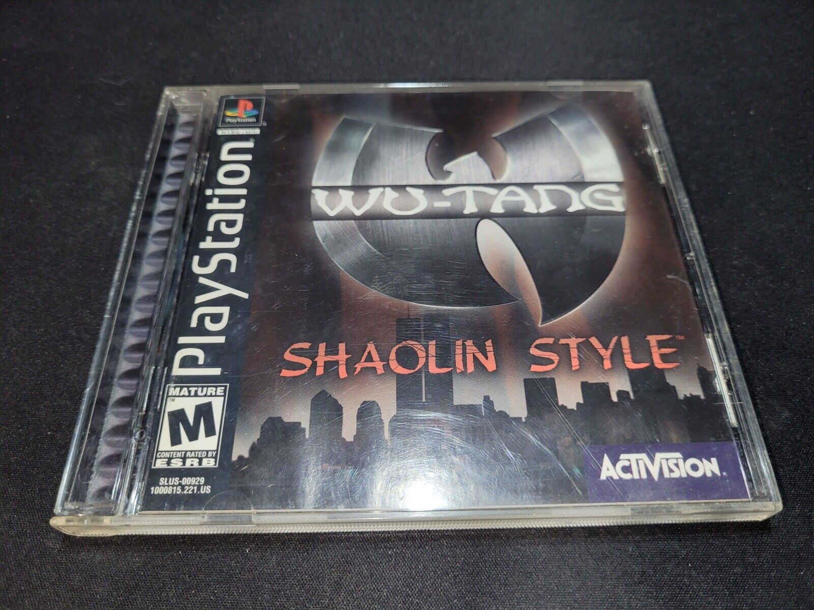 Wu-Tang : Shaolin Style sony PLAYSTATION 1 PS1 LN Parfait État Complet + Reg