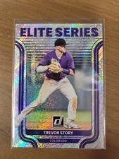 Trevor Story 2022 Donruss Elite Series Rapture #ES-8 Colorado Rockies