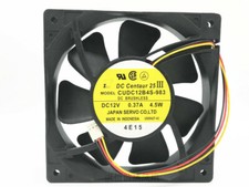 1PC SERVO 12025 CUDC12B4S-983 DC12V 0.37A 4.5W 120*25MM chassis cooling fan #