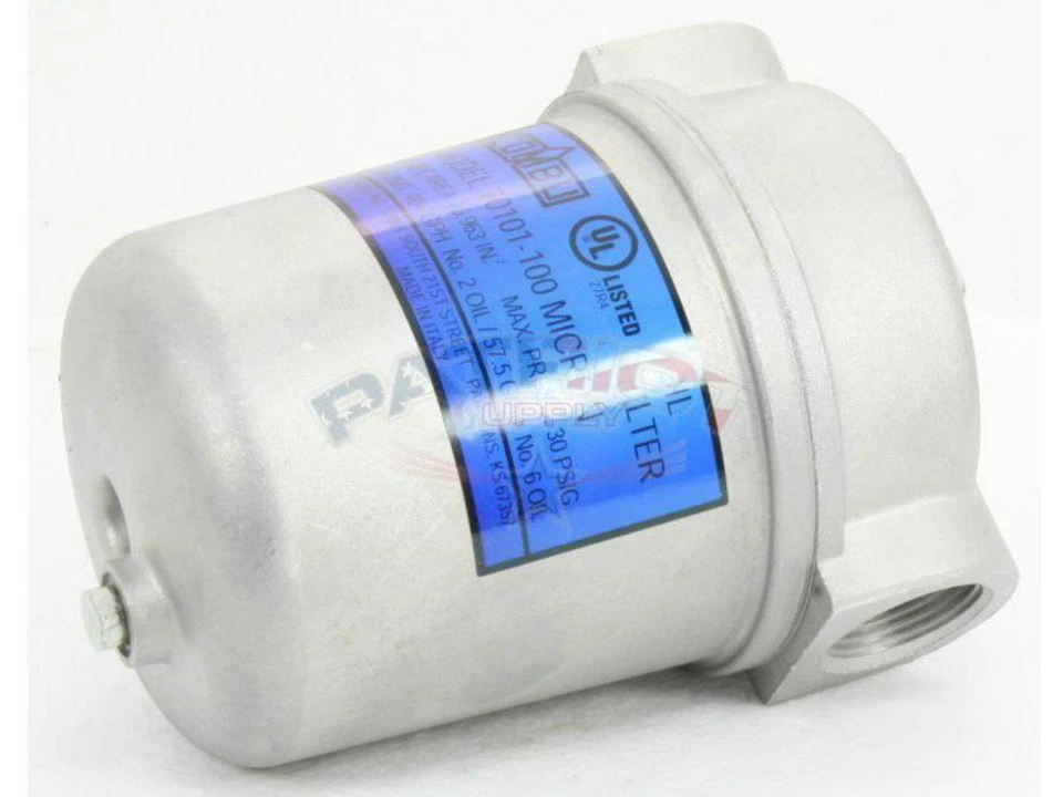 Combu 40140 Primary Oil Filter 100 Micron 1 NPT 70101-100 Same As Lanair 9807