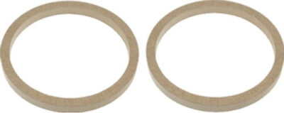 MDF Ring 10cm / 100mm - 10mm Lautsprecher Holzring Montagering Adapterring /2st.