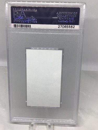 2016 Goodwin Mini Canvas Blank Back #53 Tiger Woods PSA 9 (only 5 in all grades) - Picture 2 of 2