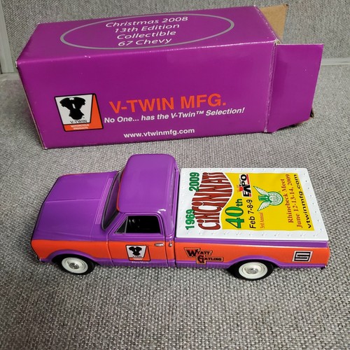 1967 Chevy V-Twin Pickup Truck Banca TEDD Ciclo 2008 Liberty Classics 1:25 - Foto 1 di 10