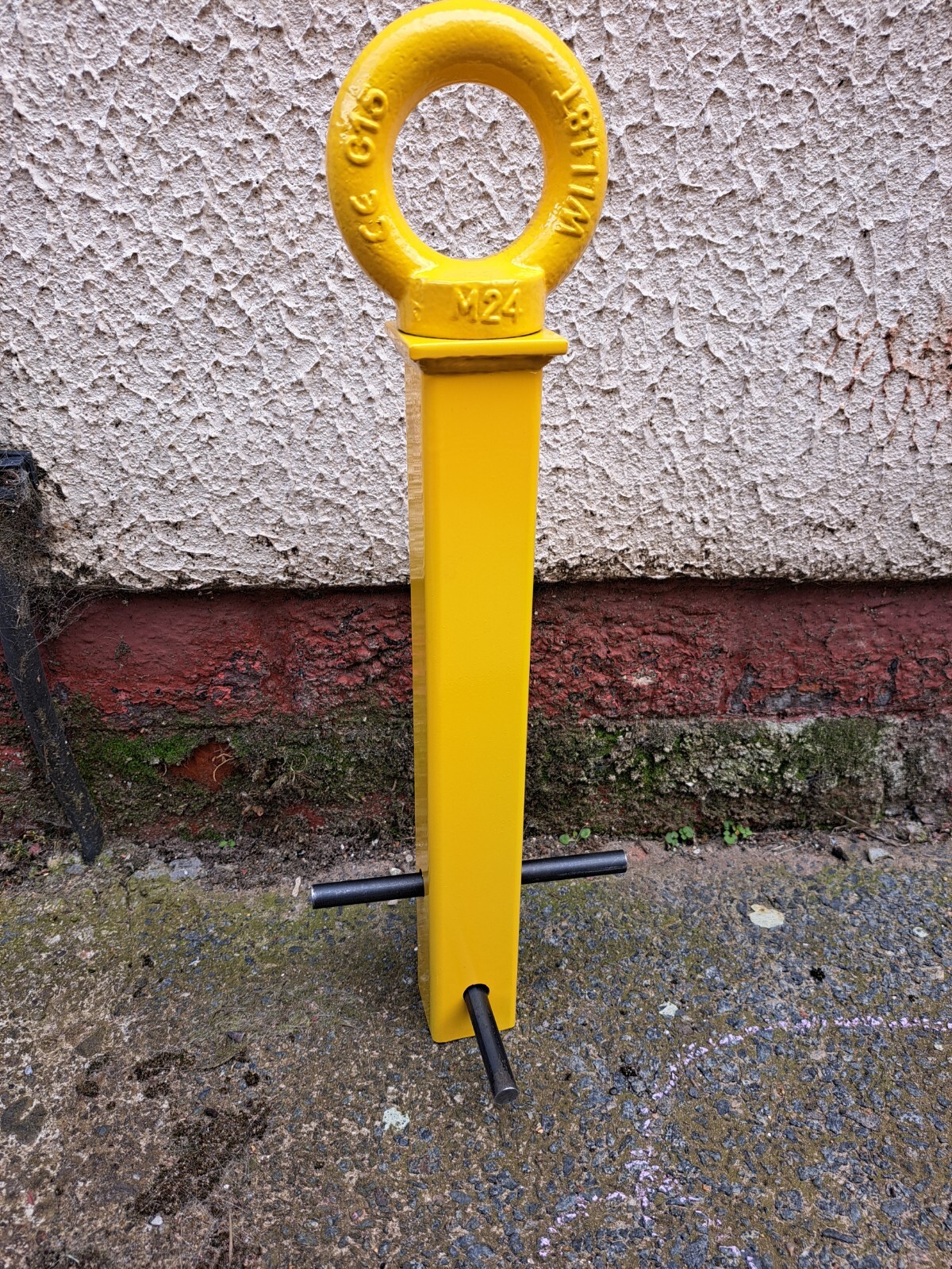 M 24 EYE GROUND ANCHOR CEMENT HEAVY DUTY  bike motorbike sec