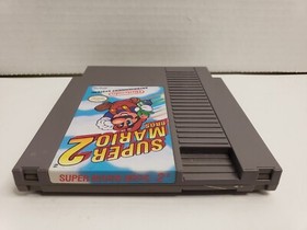 Super Mario Bros. 2 Nintendo Entertainment System NES, 1988, Tested, Clean