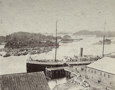 USA US Sitka Alaska Foto c1900 Stereo Vintage