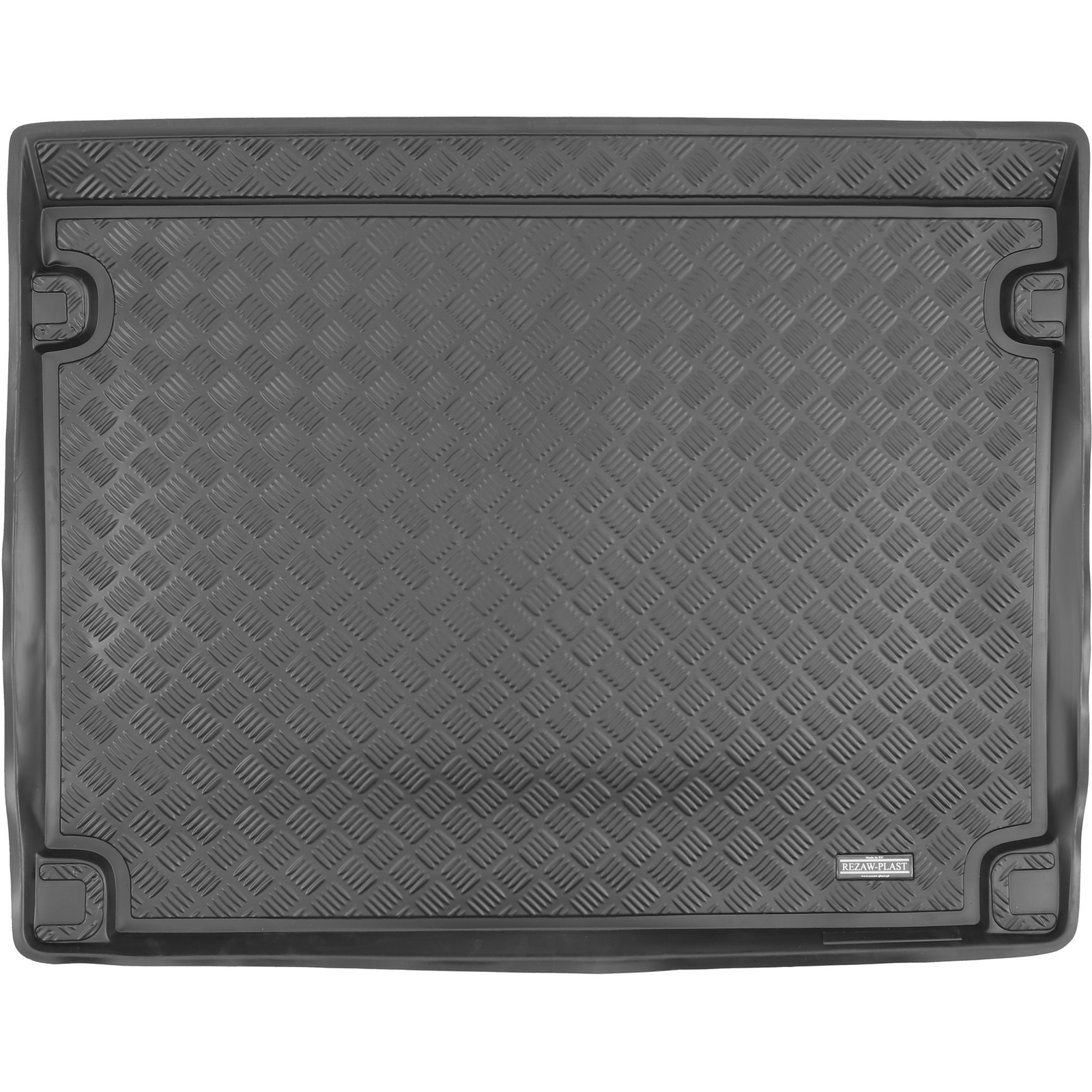 Tapis de coffre Rezaw-Plast pour Opel Combo E Life noir en TPE souple