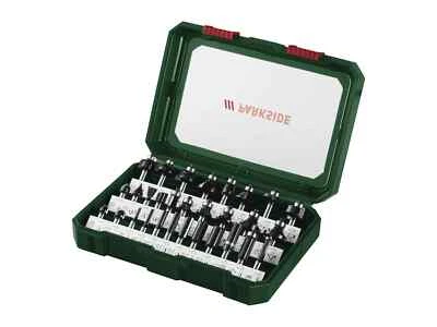 PARKSIDE® Fräsbits-Set »PFB 30 A1«, 30-teilig, für Oberfräse