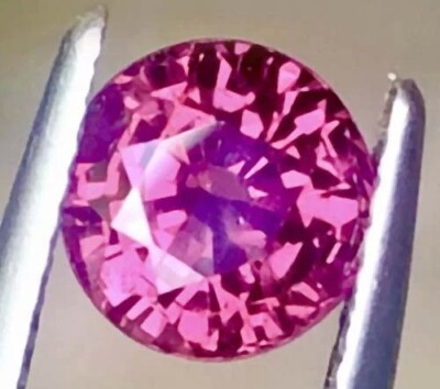 1.90ct Natural Spinel   Raspberry Pink   Round 6x6mm   Not Synthetic