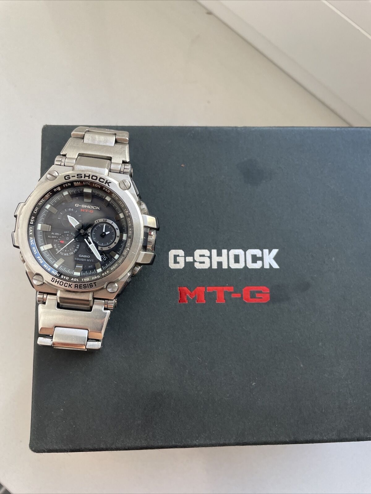 Casio G-Shock MT-G MTG-S1000 Model 5369 Solar | eBay