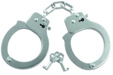 Handschellen mit zwei Schlüsseln