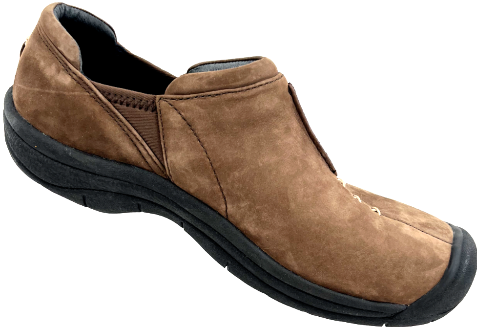 KEEN mocassino in pelle marrone slip on XT1105 scarpe divise da trekking donna 5 5