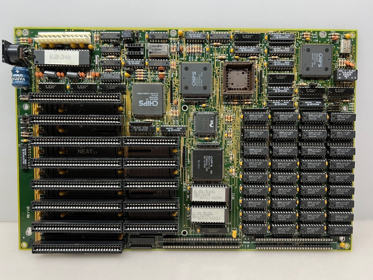 タイロページ NEAT 386 motherboard 80386 SX Free Shipping | eBay