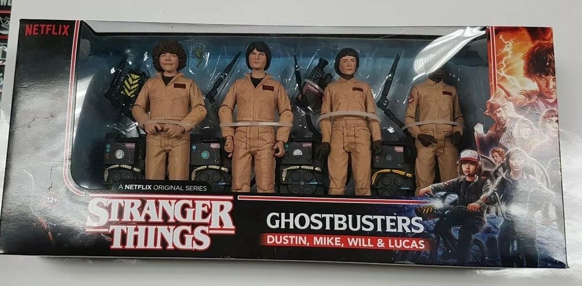 Stranger Things ERROR Ghostbusters Exclusive 4 Pack McFarlane