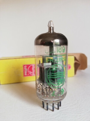 Tube électronique (lampe) Telefunken EBC81 / 6BD7 - NOS, NIB (Neuf Old Stock) | Pour Ampli Guitare, Audiophile, Restauration Radio