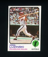Greg Luzinski 1973 Topps - Philadelphia Phillies #189 EX-MT