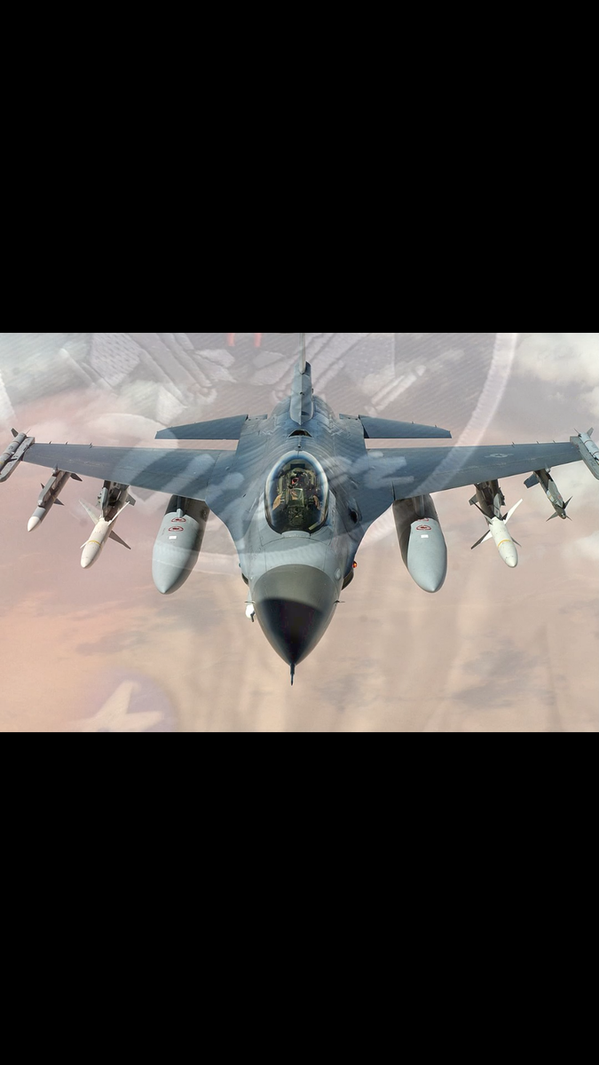 Lockheed Martin® F-16 Viper Patch – Plastic Backing/Sew on