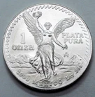 1990 UNC 1 Oz 999 SILVER MEXICO Libertad Pura Plata Limited Rare Coin Round