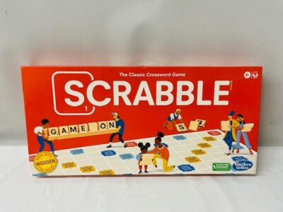 Hasbro Scrabble Classic Crossword Game- NEW/ SEALED