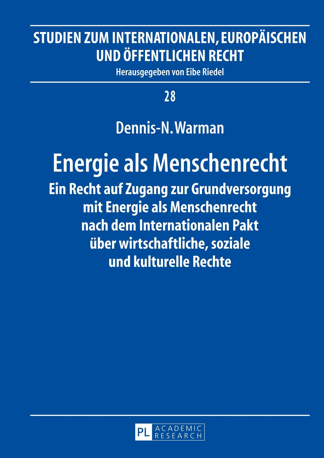 Thumbnail - Energie Als Menschenrecht | Buch | 9783631674406