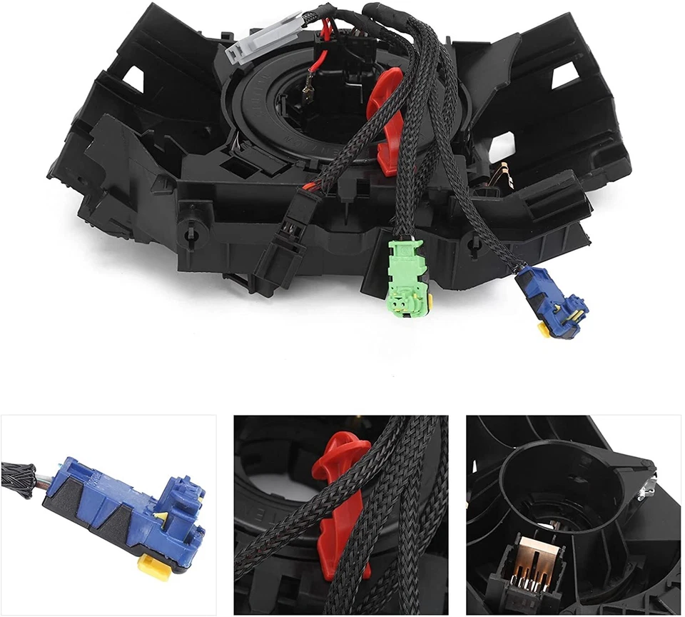 Contacteur Tournant Ressort prévu pour Renault Clio III 2005 à 2012 - 8201590627 - Imagen 4 de 4