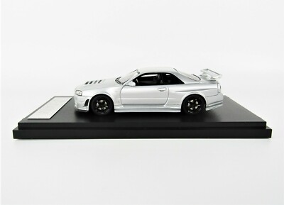 1:43 Mark43 Nissan Skyline GT-R R34 Z-tune NISMO Silver PM4345S