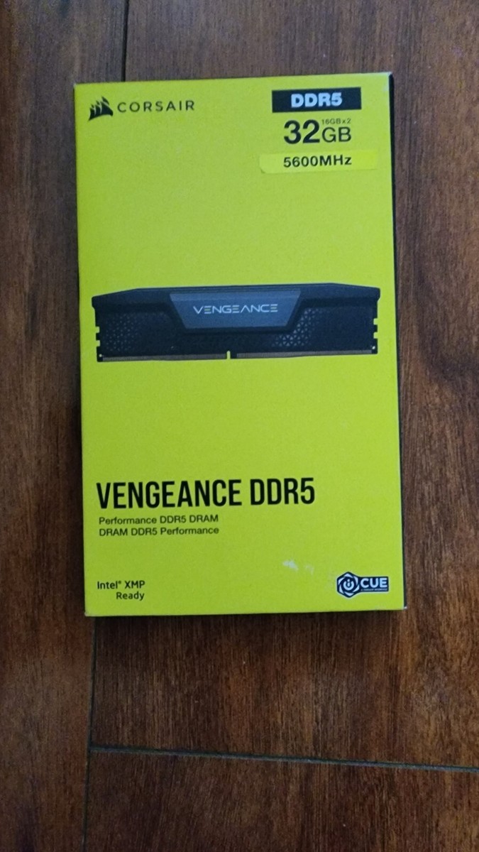 Corsair VENGEANCE 32GB (2x16GB) (DDR5-5600) Intel XMP CL36 Corsair VENGEANCE 32GB (2x16GB) (DDR5-5600) Intel XMP CL36