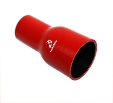 6" Length 4-Ply High Temp 3" to 2.25" ID Reducer Coupler Silicone Hose Pipe RED