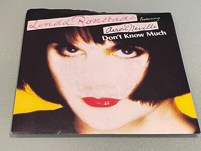 Linda Ronstadt Feat. Aaron Neville - Don't Know Much  - Vinyl Record 7'' Single